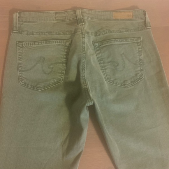 Adriano Goldschmied Green Skinny Jeans - Women’s Size 27 - Picture 3 of 6